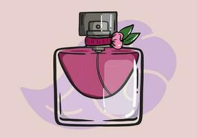 perfume garrafa, colorida vidro frascos e frascos com pulverizador e bombear. aroma cheiros cosméticos para homens ou mulheres, luxo fragrâncias isolado Projeto elementos. desenho animado vetor ilustração