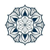 mandala vetor elemento volta enfeite decoração para adulto coloração Páginas, estresse alívio e relaxamento meditação, tatuagem, hena, etc