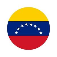 ilustração simples da bandeira da venezuela para o dia da independência ou das eleições vetor