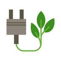 terra dia elemento ilustração, verde energia para sustentável desenvolvimento tecnologia. ir verde e reciclável símbolo vetor