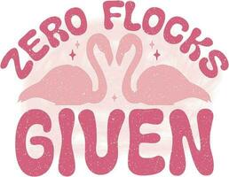 flamingo citações Projeto vetor