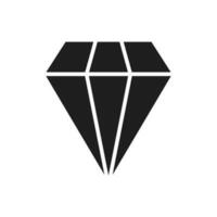 diamante ícone para rede e gráfico Projeto vetor