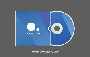 melhor qualidade CD cassete vetor