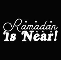 Ramadã citações camiseta Projeto vetor