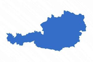 vetor simples mapa do Áustria país