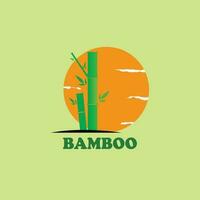 bambu ilustração vetor dentro clássico estilo, ótimo para usar para dsigen logotipo emblema adesivo