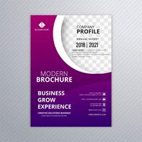 Modelo de panfleto de negócios profissional design ilustração vector