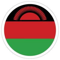 bandeira do malawi Projeto forma. malawi bandeira forma. vetor