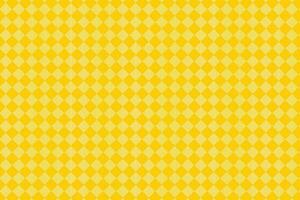 amarelo e branco xadrez xadrez padronizar. tartan flanela tecido textura fundo vetor ilustração.