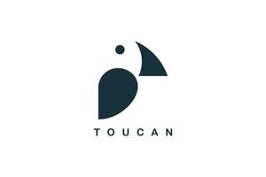 tucano pássaro logotipo vetor com criativo único Projeto idae