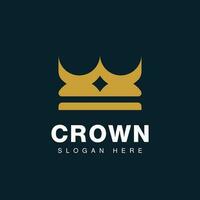 coroa logotipo real rei rainha vetor símbolo