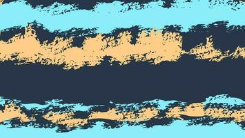 abstrato azul amarelo grunge pintura textura dentro Sombrio fundo vetor