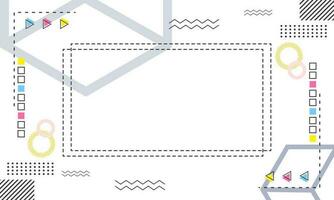 desenho de vetor de fundo geométrico