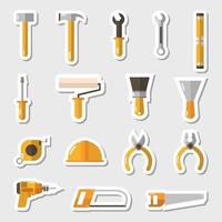 design de vetor de ícone de ferramentas de construção