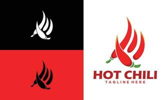 quente Chile logotipo Projeto conceito vetor modelo. picante Pimenta logotipo ícone Prêmio vetor