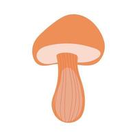 ícone de estilo de desenho de mão de planta de fungo vetor