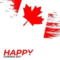 feliz dia do canadá lindo vetor