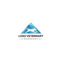 logotipo veterinario modelo vetor