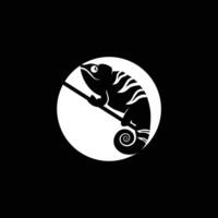 iguana logotipo ícone Projeto ilustração vetor. vetor