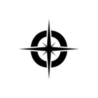 bússola logotipo para companhia vetor