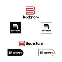 b s carta logotipo Projeto para seu corporativo identidade. livros logotipo para livro loja. bf carta logotipo Projeto vetor