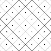 desatado geométrico diagonal rede com polca ponto dentro a meio do quadrado padronizar com arco laços para azulejos, tecido listras, roupas, e toalhas de mesa. vetor