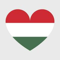 Hungria bandeira vetor ícones conjunto do ilustrações