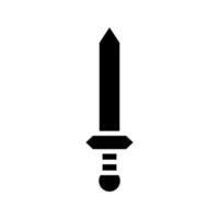 espada ícone vetor símbolo Projeto ilustração