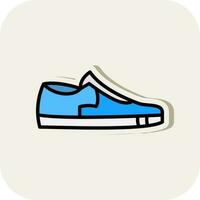 design de ícone de vetor de sapato