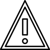 design de ícone de vetor de aviso