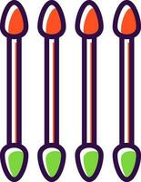 design de ícone de vetor de cotonete