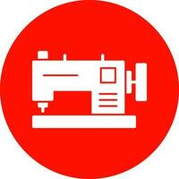 design de ícone de vetor de máquina de costura