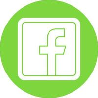 Facebook logotipo vetor ícone Projeto