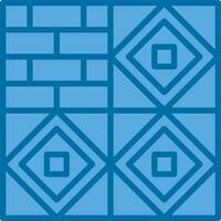 azulejos dentro país de gales vetor ícone Projeto
