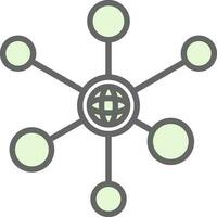 design de ícone de vetor de rede