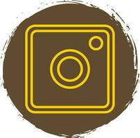 design de ícone vetorial do instagram vetor