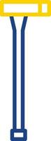 design de ícone de vetor de bengala