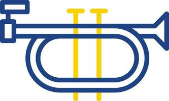 design de ícone de vetor de trompete