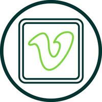 vimeo quadrado logotipo vetor ícone Projeto