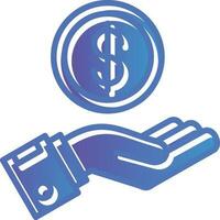 Salve  dinheiro vetor ícone Projeto