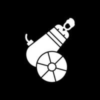 design de ícone de vetor de bala de canhão humano