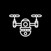 design de ícone de vetor de drone