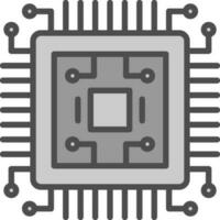 design de ícone de vetor de chip