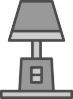 design de ícone de vetor de lâmpada