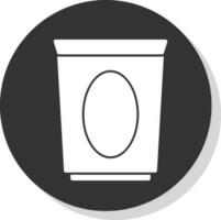 design de ícone de vetor de lata de lixo