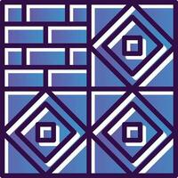 azulejos dentro país de gales vetor ícone Projeto