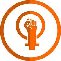 feminismo vetor ícone Projeto