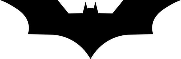 vetor de logotipo de morcego