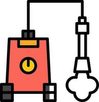 pressa máquina de lavar vetor ícone Projeto