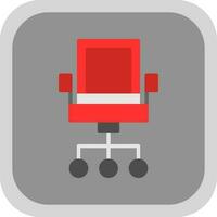design de ícone de vetor de cadeira de escritório